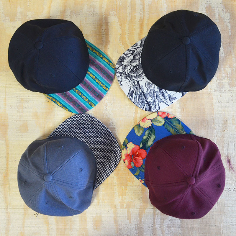 4 custom snapbacks