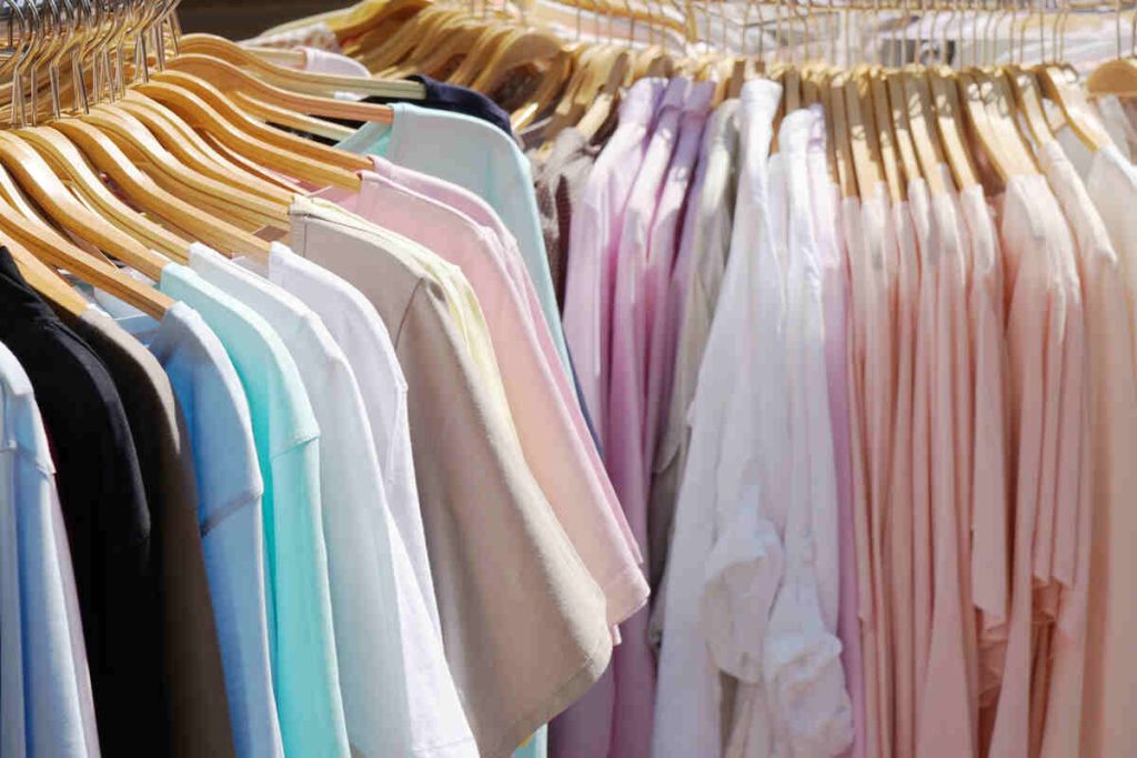 pastel colored summer t-shirts