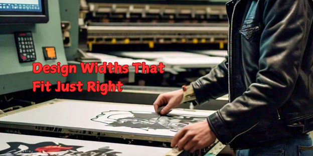 Measuring T-shirt design width with ruler – essential sizing guide..