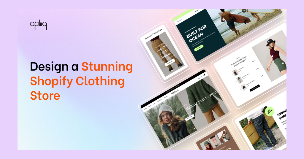 Design a stunning Shopify clothing store with style and ease
