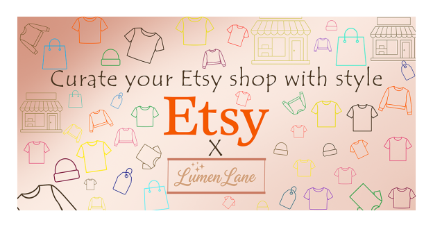 Apliiq Etsy app cover showing custom apparel branding tools for creators and clothing brands