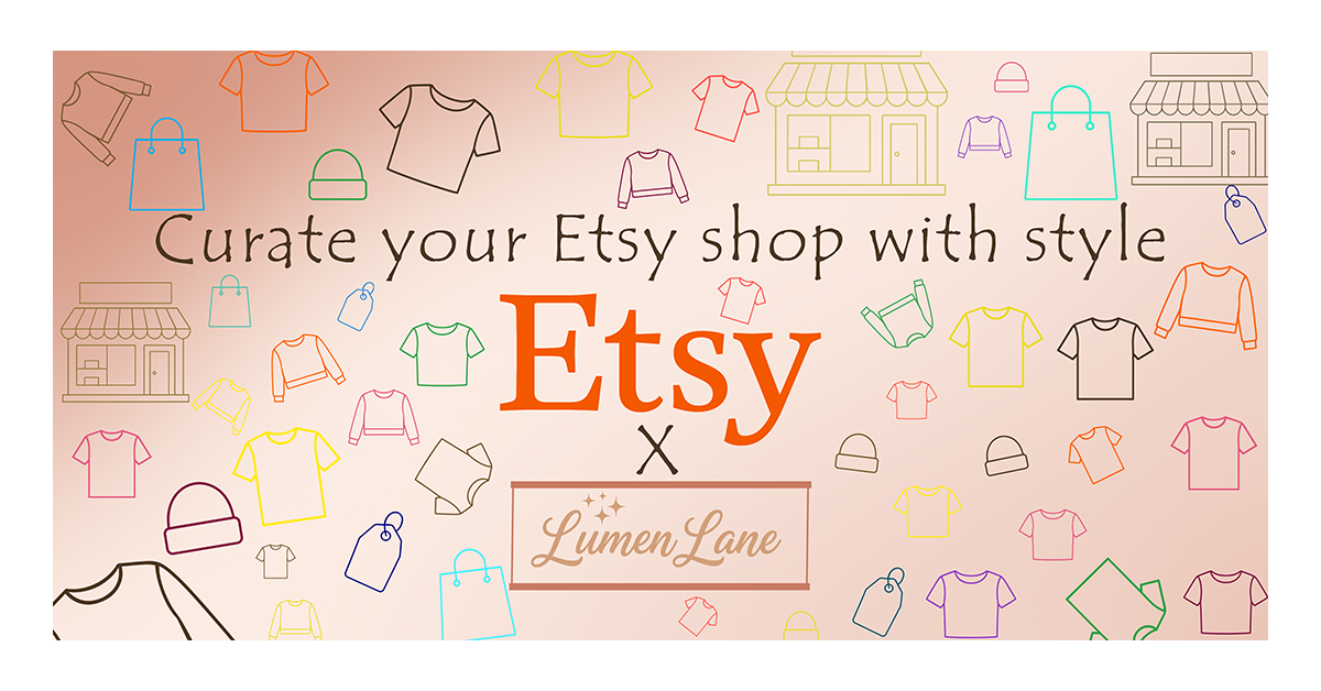 Apliiq Etsy app cover showing custom apparel branding tools for creators and clothing brands