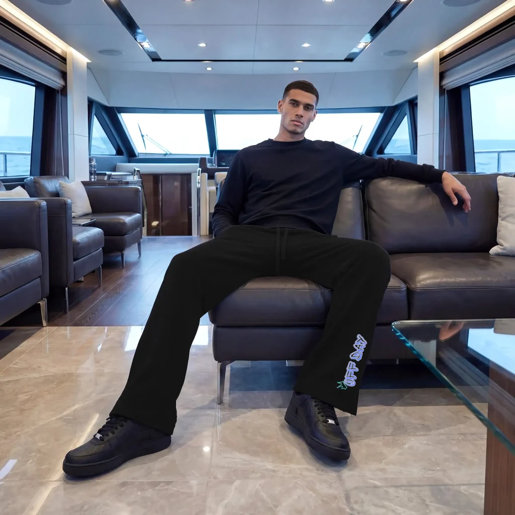 Custom luxury pants 2026 featuring original favorite heavyweight sweatpants