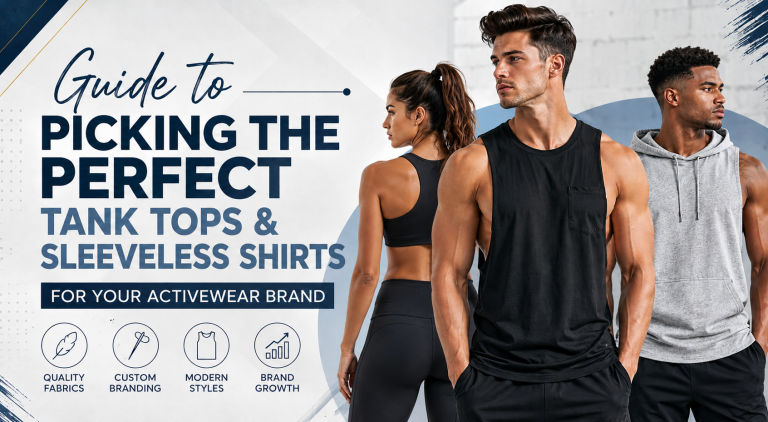 How to Choose Tank Tops & Sleeveless Shirts for Your Activewear Brand