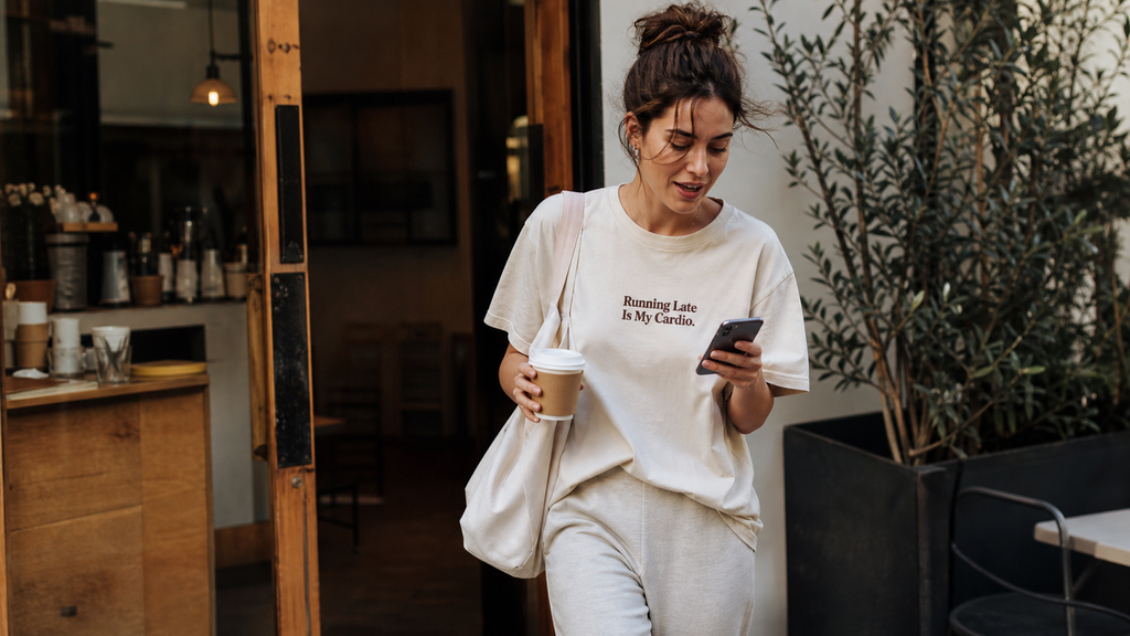 Create funny quote T-shirt designs with custom fonts using Apliiq’s new Customizer for print-on-demand clothing brands.